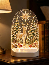 Afbeelding in Gallery-weergave laden, Diamond Painting Parel Kerstlampjes
