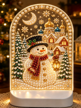 Afbeelding in Gallery-weergave laden, Diamond Painting Parel Kerstlampjes
