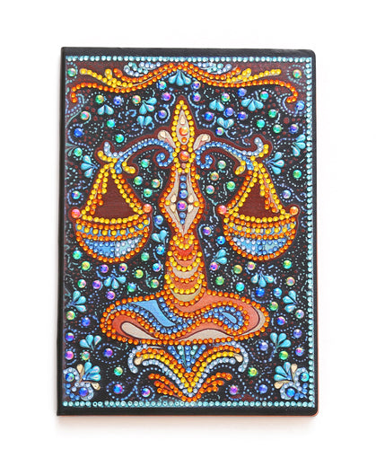 Diamond Painting Notitieboek - Weegschaal