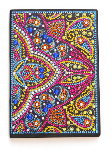 Diamond Painting Notitieboek - Halve Mandala