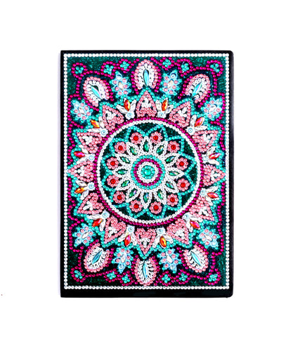 Diamond Painting Notitieboek - Bloem Mandala