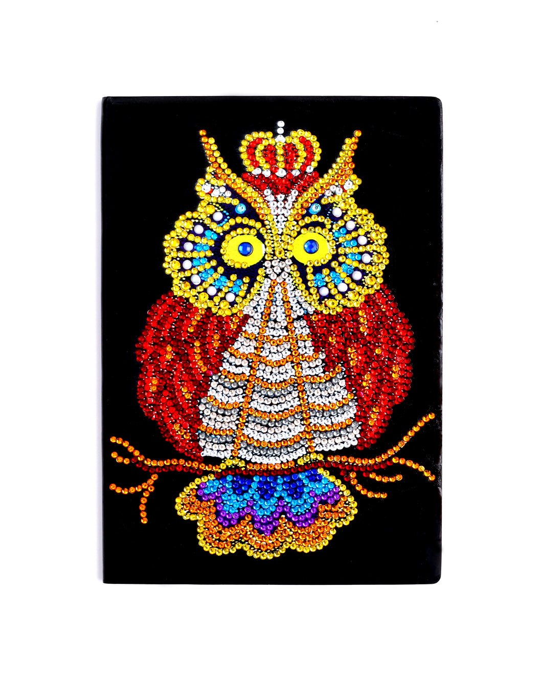 Diamond Painting Notitieboek - Koningsuil