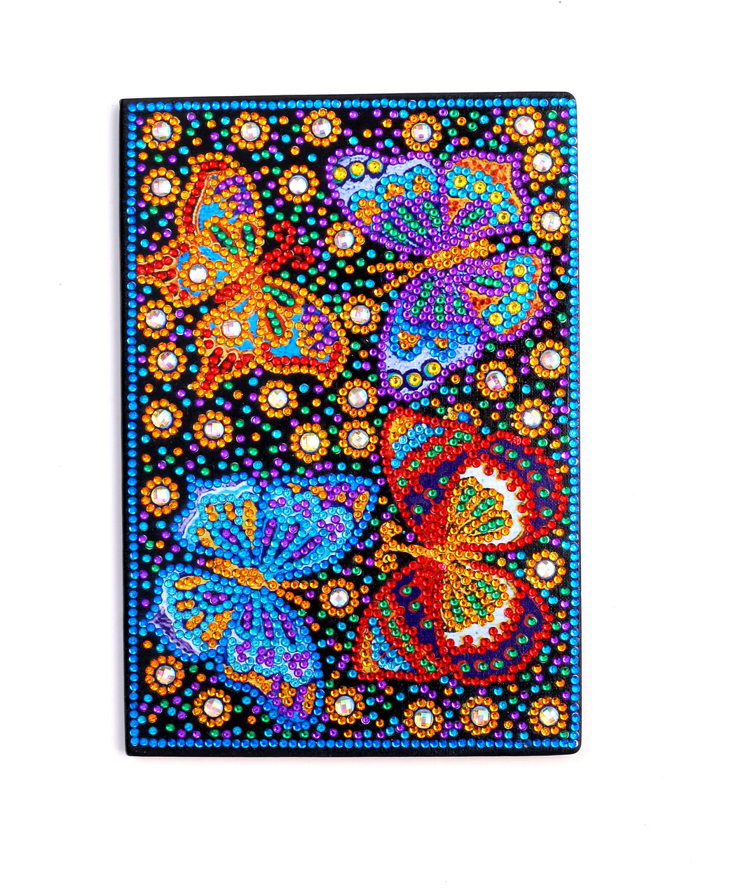 Diamond Painting Notitieboek - Gekleurde Vlinders