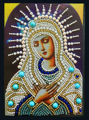 Diamond Painting Notitieboek - Maria