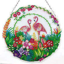 Afbeelding in Gallery-weergave laden, Diamond Painting - Flamingo Decoratiekrans
