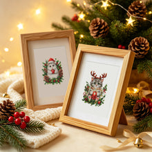 Afbeelding in Gallery-weergave laden, 12 Mini Diamond Paintings - Kerst Dieren
