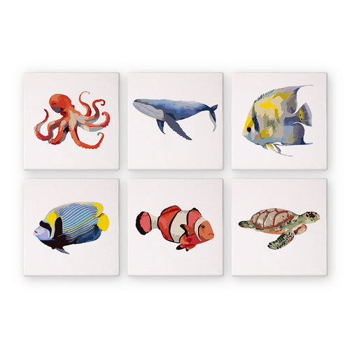 Schilderen op Nummer | Zeedieren