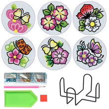 Afbeelding in Gallery-weergave laden, Vlinders &amp; Bloemen Onderzetters
