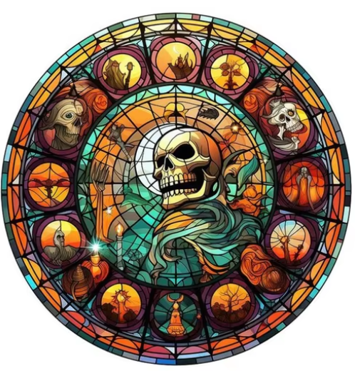 Diamond Painting - Skeletten