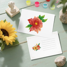 Load image into Gallery viewer, Schilderen op Nummer Ansichtkaarten - Bloemen

