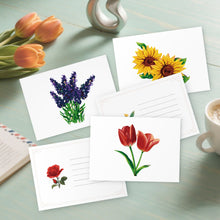 Load image into Gallery viewer, Schilderen op Nummer Ansichtkaarten - Bloemen
