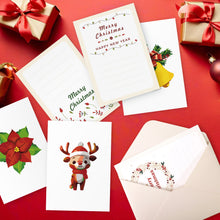 Load image into Gallery viewer, Schilderen op Nummer Ansichtkaarten - Kerst
