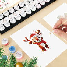 Load image into Gallery viewer, Schilderen op Nummer Ansichtkaarten - Kerst

