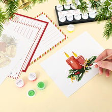 Load image into Gallery viewer, Schilderen op Nummer Ansichtkaarten - Kerstmis
