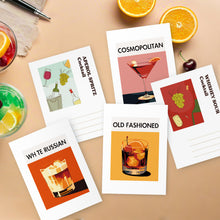 Afbeelding in Gallery-weergave laden, Schilderen op Nummer Ansichtkaarten - Klassieke Cocktails
