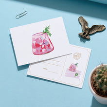Load image into Gallery viewer, Schilderen op Nummer Ansichtkaarten - Cocktails

