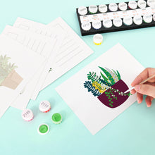 Load image into Gallery viewer, Schilderen op Nummer Ansichtkaarten - Planten
