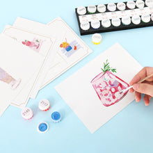 Load image into Gallery viewer, Schilderen op Nummer Ansichtkaarten - Cocktails
