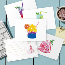 Load image into Gallery viewer, Schilderen op Nummer Ansichtkaarten - Cocktails
