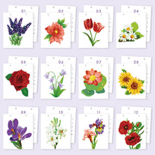 Afbeelding in Gallery-weergave laden, Schilderen op Nummer Kalender 2027 | Bloemen
