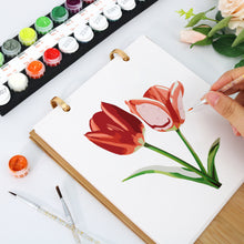 Afbeelding in Gallery-weergave laden, Schilderen op Nummer Kalender 2027 | Bloemen
