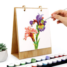 Afbeelding in Gallery-weergave laden, Schilderen op Nummer Kalender 2027 | Bloemen
