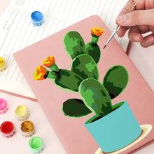 Afbeelding in Gallery-weergave laden, Schilderen op Nummer Notitieboek - Cactus
