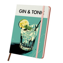 Afbeelding in Gallery-weergave laden, Schilderen op Nummer Notitieboek - Gin &amp; Tonic
