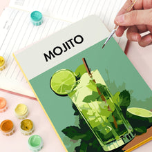 Afbeelding in Gallery-weergave laden, Schilderen op Nummer Notitieboek - Mojito
