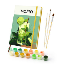 Afbeelding in Gallery-weergave laden, Schilderen op Nummer Notitieboek - Mojito
