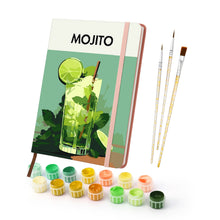 Afbeelding in Gallery-weergave laden, Schilderen op Nummer Notitieboek - Mojito
