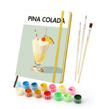 Afbeelding in Gallery-weergave laden, Schilderen op Nummer Notitieboek - Pina Colada
