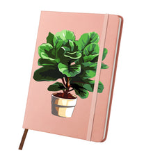 Afbeelding in Gallery-weergave laden, Schilderen op Nummer Notitieboek - Vioolbladplant
