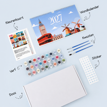 Afbeelding in Gallery-weergave laden, Schilderen op Nummer Wandkalender 2027
