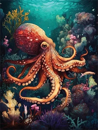 Diamond Painting - Octopus