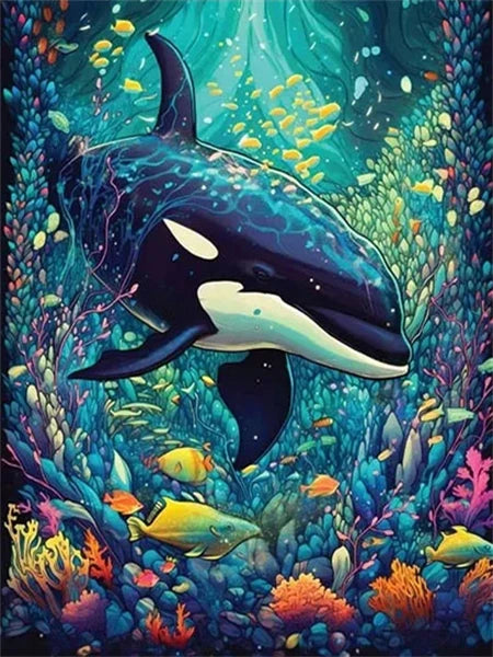 Diamond Painting - Orka