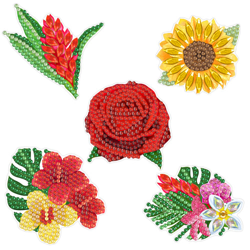 Diamond Painting Broches - Bloemen