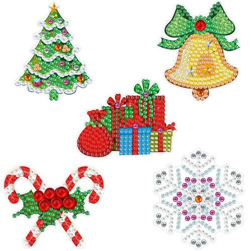 Diamond Painting Broches - Kerst
