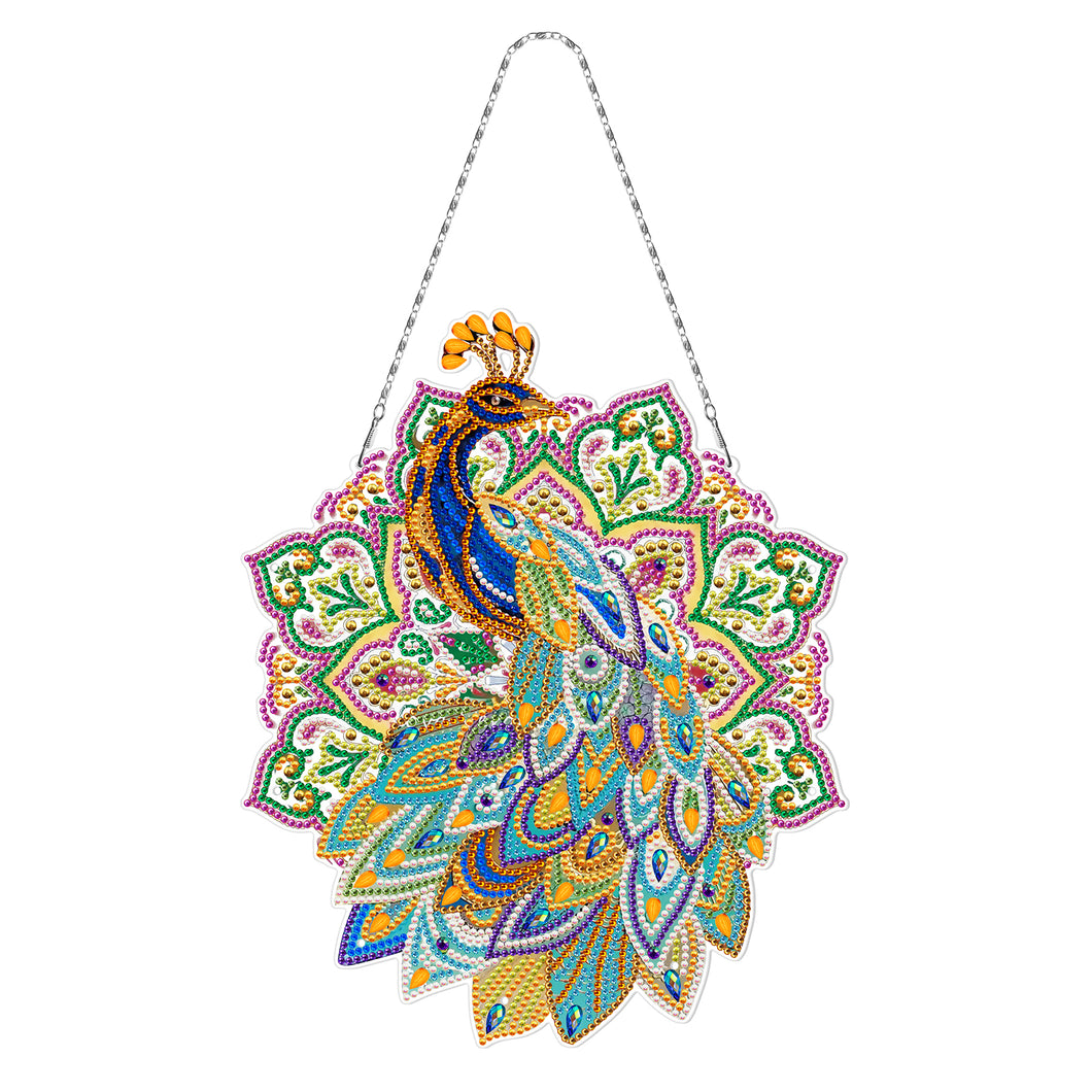 Diamond Painting - Pauw Decoratiekrans