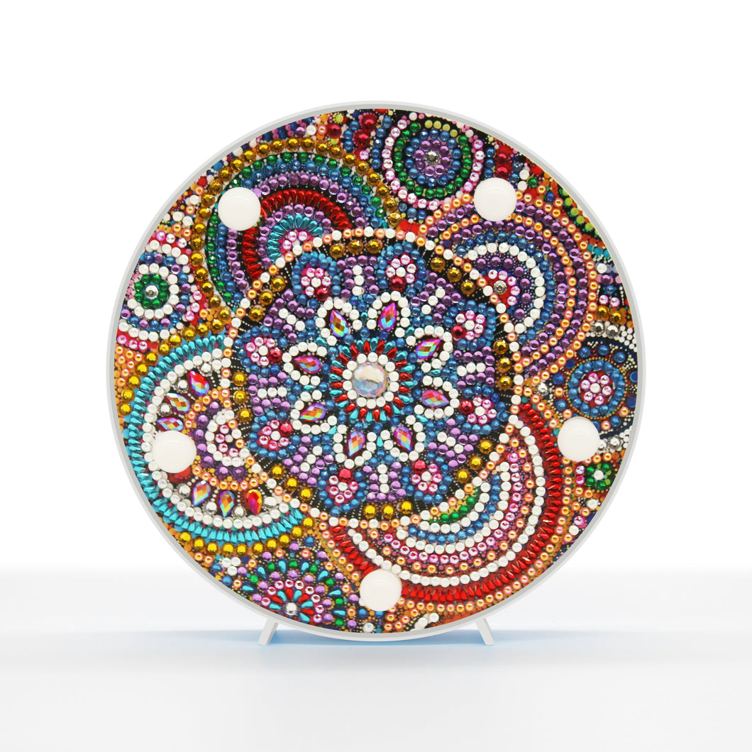 Diamond Painting Ronde Lampje - Ronde Mandala