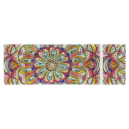 Diamond Painting Pennen Opbergdoosje - Grote Bloem Mandala