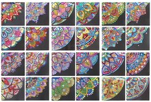 Afbeelding in Gallery-weergave laden, Diamond Painting - Hoek Boekenleggers - 4 stuks
