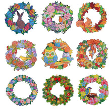 Load image into Gallery viewer, Diamond Painting - Decoratiekrans - Diamond Paradijs
