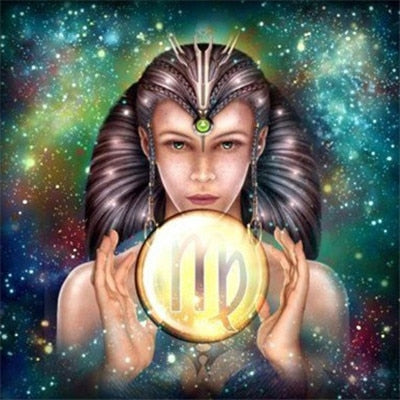 Diamond Painting - Horoscoop Maagd - Diamond Paradijs