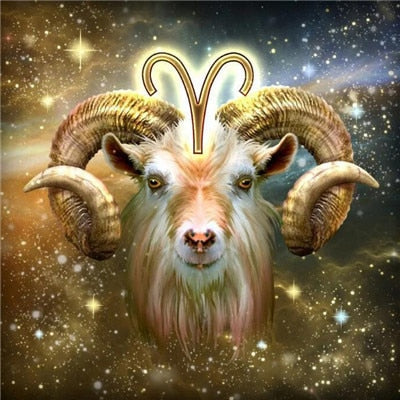 Diamond Painting - Horoscoop Ram - Diamond Paradijs