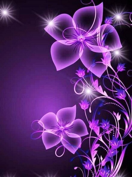 Diamond Painting - Neon Bloemen - Diamond Paradijs