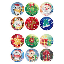 Load image into Gallery viewer, Diamond Painting - Kerst Stickers - Diamond Paradijs

