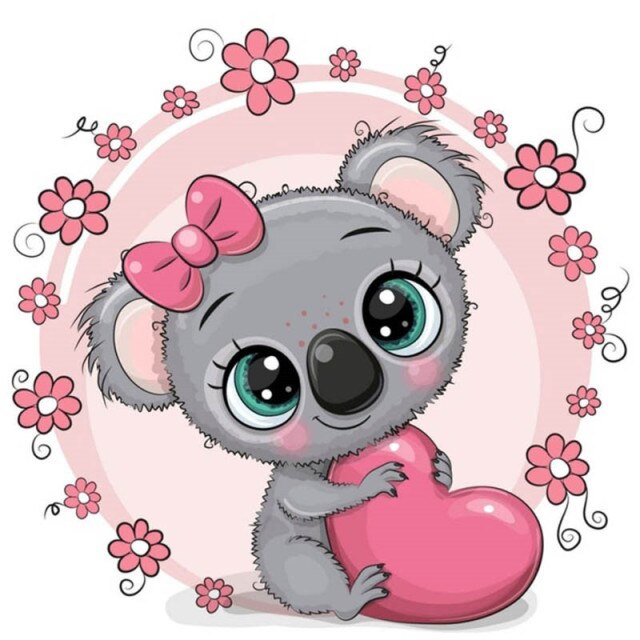 Diamond Painting - Schattige Koala - Diamond Paradijs