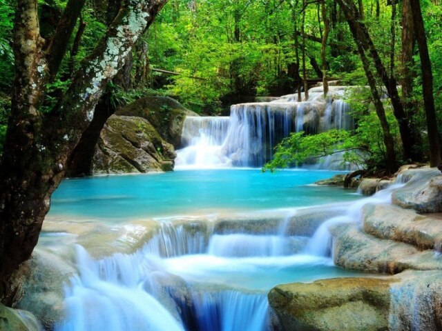 Diamond Painting - Waterval - Diamond Paradijs