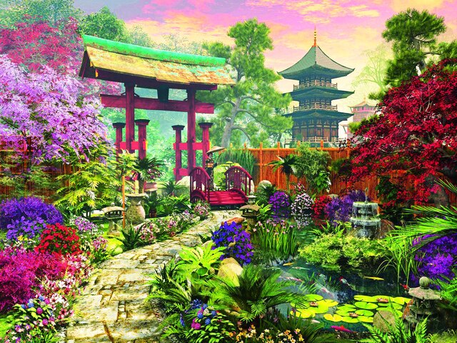 Diamond Painting - Japanse Binnentuin